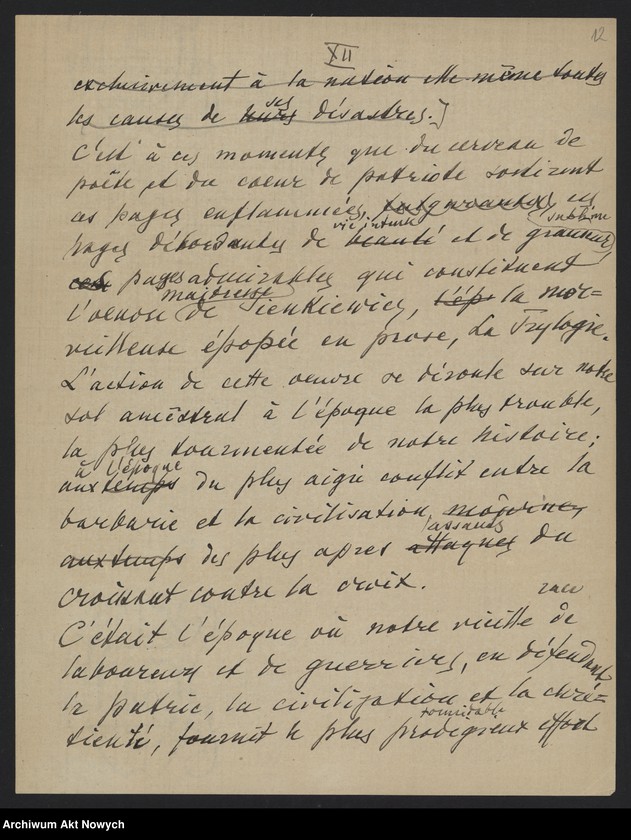 image.from.unit.number "Przemówienie w Vevey na uroczystości przeniesienia zwłok Henryka Sienkiewicza do Polski"