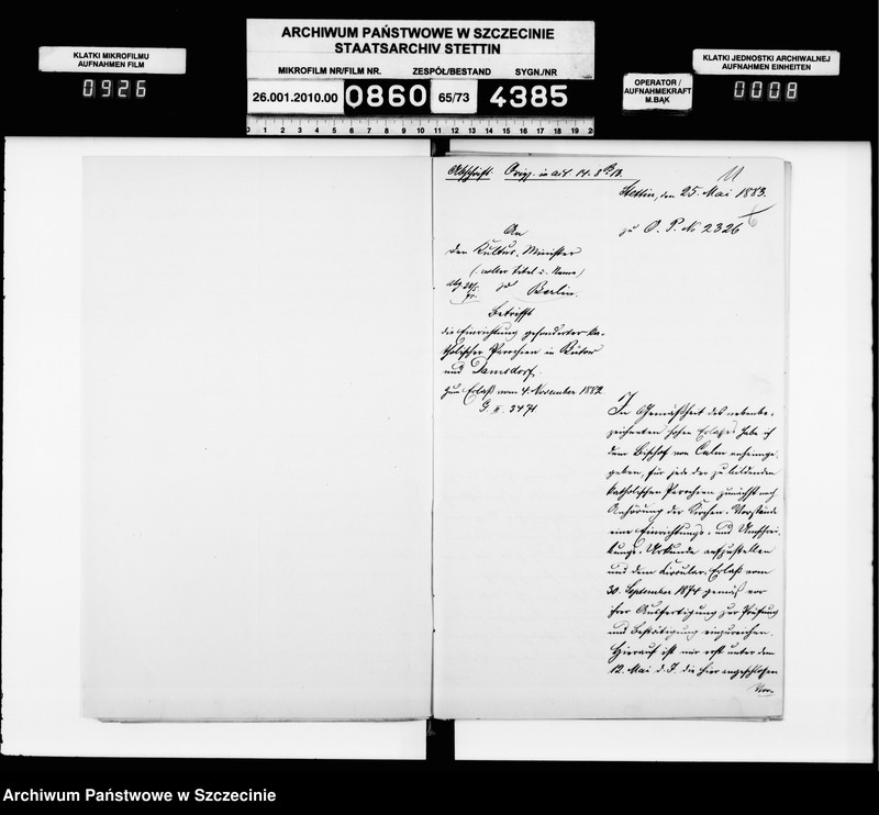 Obraz 9 z jednostki "Katholische Pfarrselle in Bütow"