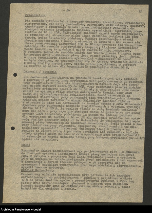 Obraz 11 z jednostki "Reforma płac; protokoły z zebrań zakładowych"