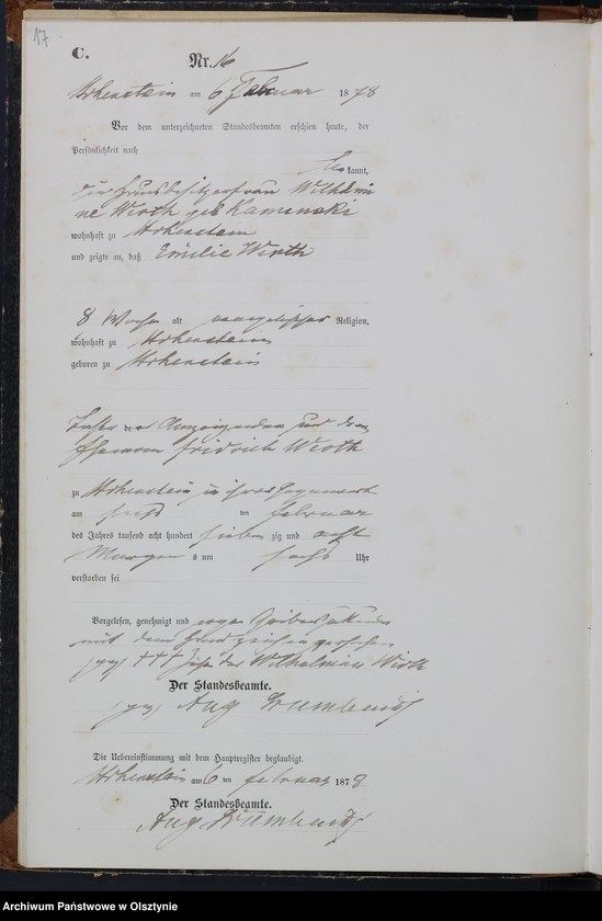 image.from.unit.number "Sterbe-Neben-Register Nr 1 - 77"