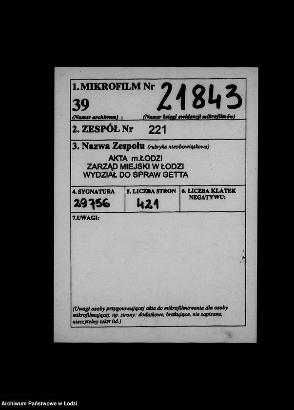 Obraz 2 z jednostki "Korrespondenz mit dem Ältesten der Juden"