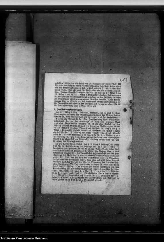 Obraz 17 z jednostki "Angelegenheiten der Kommunalverbände. Beiträge zum Reichsnährstand. Gemeindeabgaben."