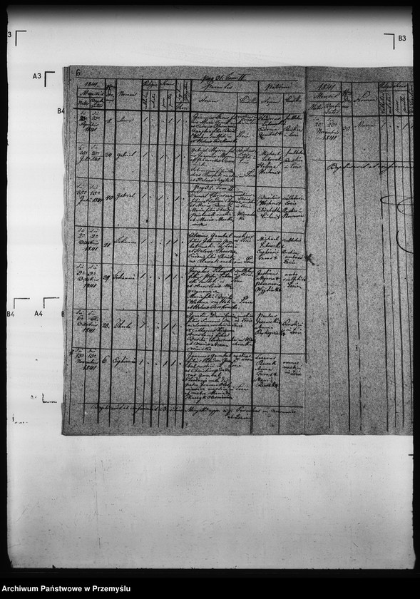 Obraz 11 z jednostki "[Kopie ksiąg metrykalnych parafii Nowa Wieś z filią Łosie (dekanat Muszyna)]"