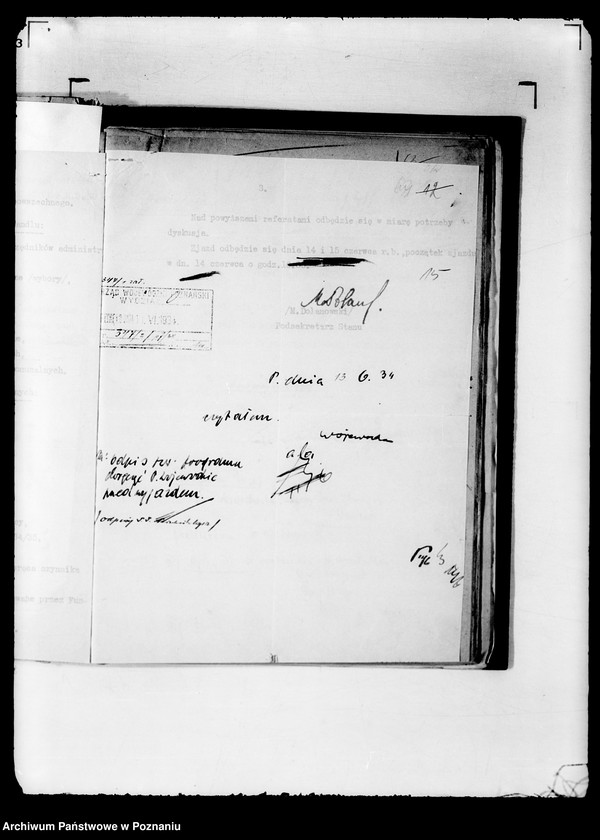 Obraz 19 z jednostki "/Zjazdy starostów i wojewodów/ /materiały przygotowawcze/"