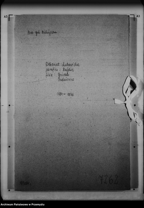 image.from.unit.number "[Kopie ksiąg metrykalnych parafii Rajskie z filiami Gródek, Studenne (dekanat Lutowiska)]"