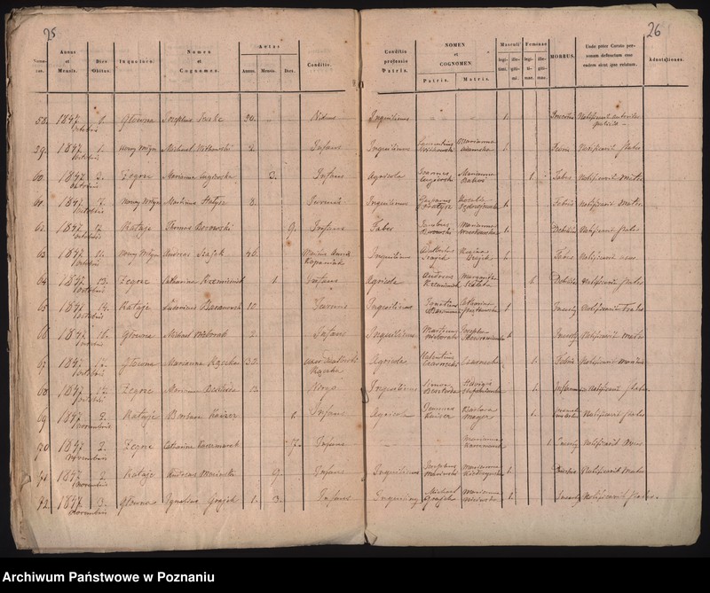 Obraz 16 z jednostki "Księga urodzeń, małżeństw i zgonów"