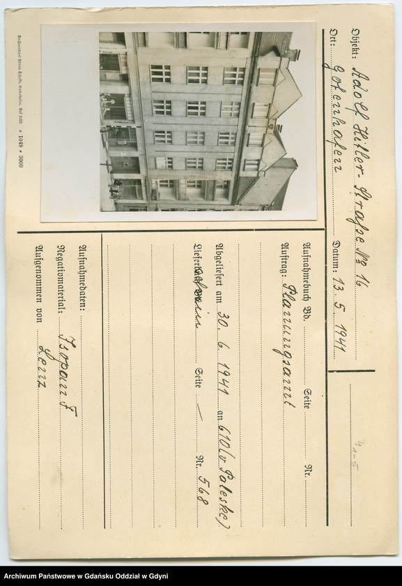 Obraz 4 z kolekcji "Gdynia - ulica Świętojańska w czasie okupacji"