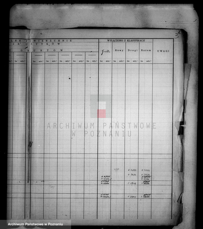 Obraz 7 z jednostki "Ostateczny rejestr pomiarowo-klasyfikacyjny majątku Pracz powiat wyrzyskiego"