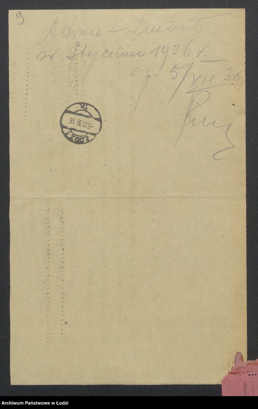 Obraz 11 z jednostki "Moszek Lajzerowicz- sprzedaż galanterji"