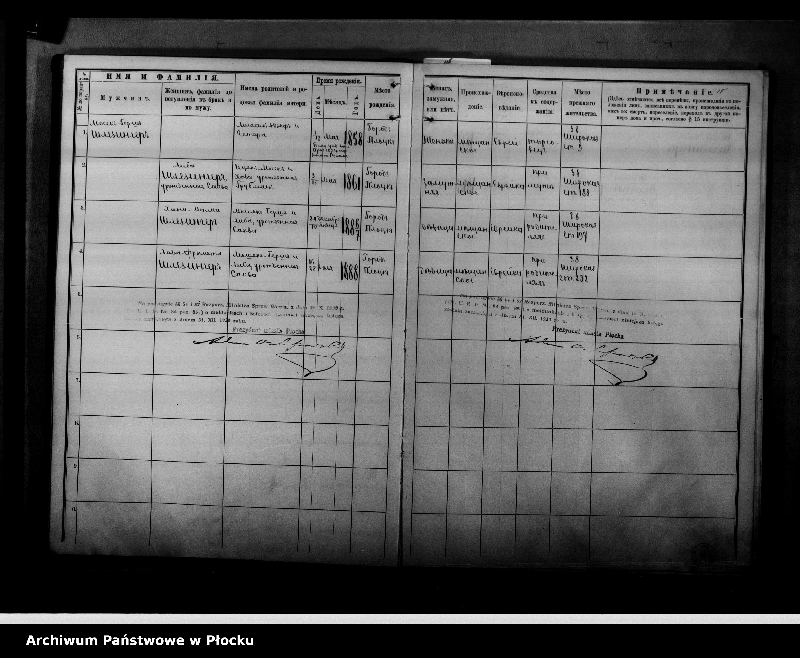 Obraz 17 z jednostki "[Księga zamknięta ludności stałej miasta Płocka - ul. Stary Rynek nr 29]"