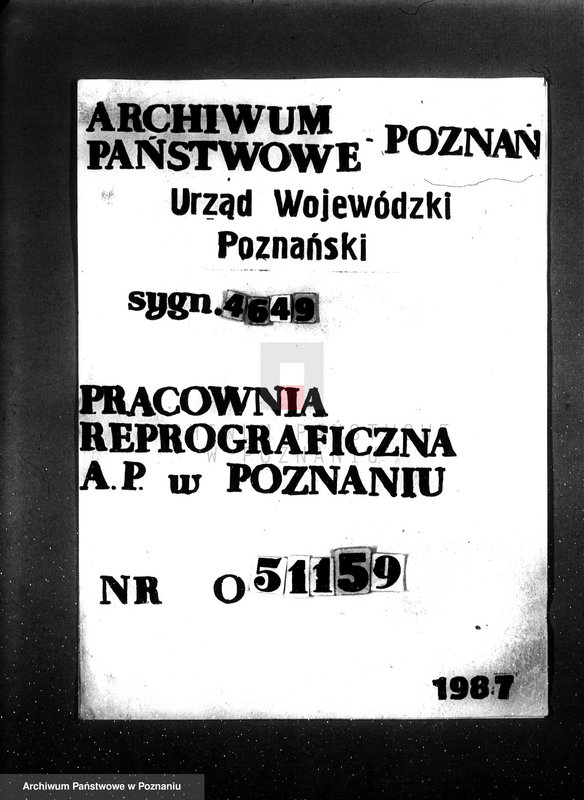 Obraz 1 z jednostki "Pozwolenie policyjno-techniczne na budowę zespołu ssąco-gaz. 125 KM z prądnicą prądu stał. 2 x 115 wolt w elektrowni miejskiej Grodzisk Wlkp., pow. nowotomyski"