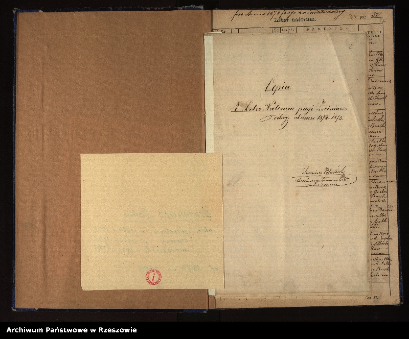 image.from.unit.number "Księga urodzeń, małżeństw, zgonów dla miejscowości Dźwiniacz Dolny"