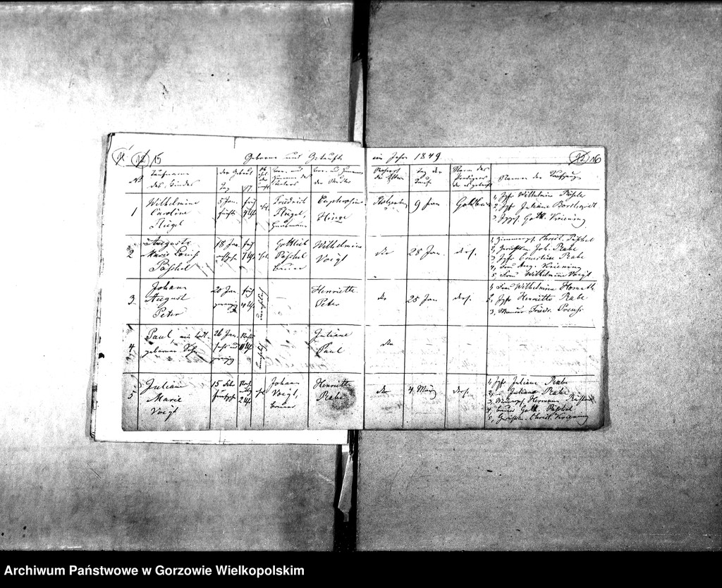 image.from.unit.number "Duplikate der Kirchenbücher von Wormsfelde (Wojcieszyce), Vormsfelder Theerofen und Stolzenberg (Różanki)"