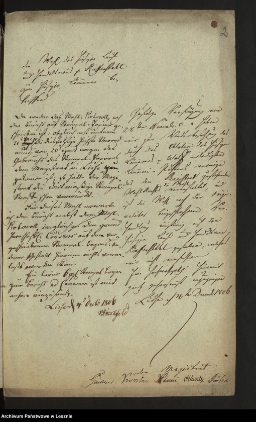 Obraz 5 z jednostki "[Die Wahl des Herrn Rieffenstahl zu Kämmerer hierselbst]"