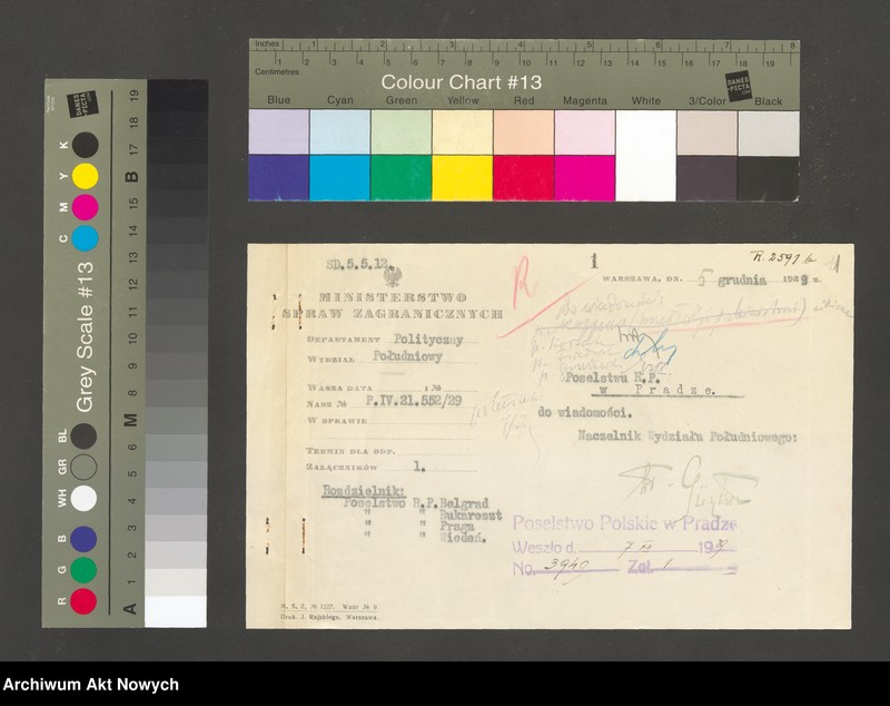 image.from.unit "Italia: Stosunki polityczne z zagranicą (raporty i wyciągi z raportów placówek polskich)"