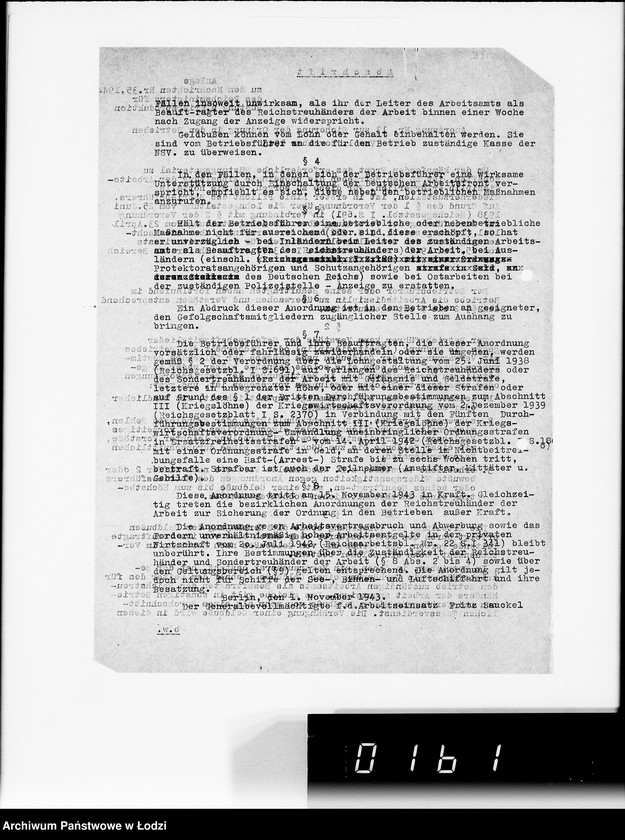 Obraz 10 z jednostki "Abschr.v.Verfg.[odpisy zarządzeń niemieckich z prasy urzędowej]"