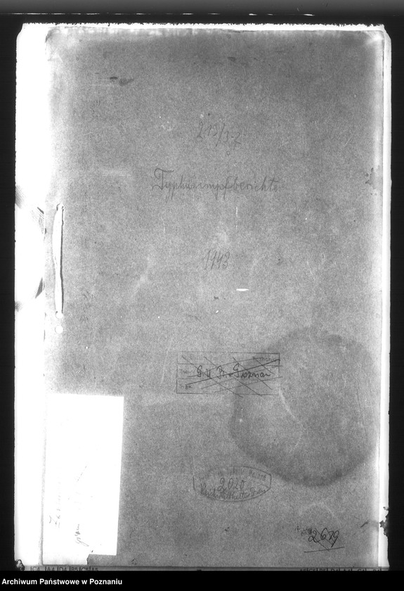 Obraz 4 z jednostki "Typhus - Impfberichte"