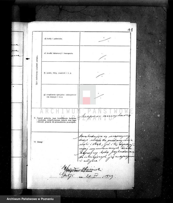 Obraz 15 z jednostki "Tartak i Fabryka Mebli Jana Grzymisławskiego w Gostyniu nr woj. kotła 1438"