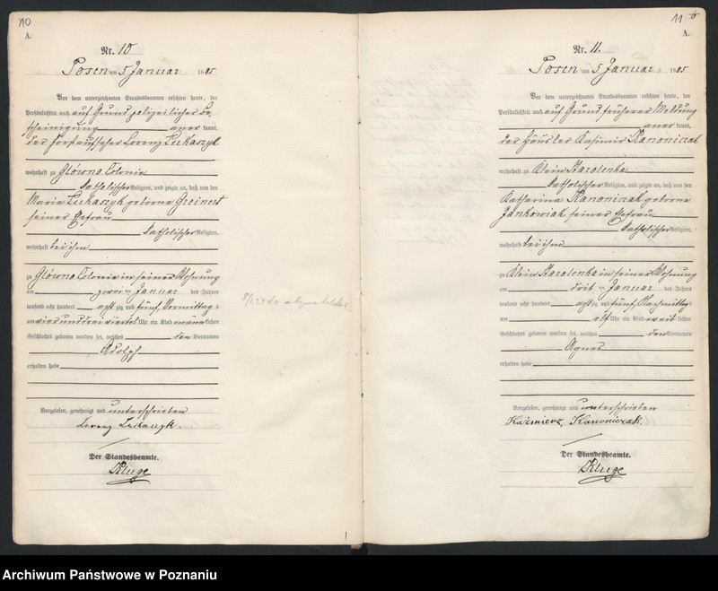 Obraz 9 z jednostki "Księga urodzeń t. I"