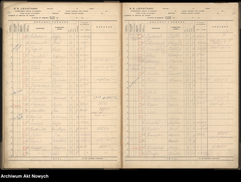 image.from.unit.number "Księga pasażerów wyjeżdżających na SS Leviathan."