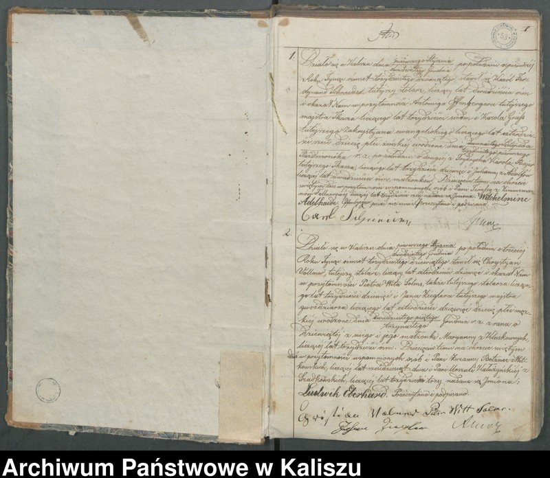 image.from.unit.number "Księga duplikat akt urodzeń, małżeństw i zejścia"