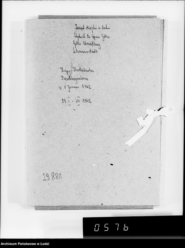 Obraz 2 z jednostki "Kripo. Kartei-Karten Beschlagnahme Nr.968-1397"