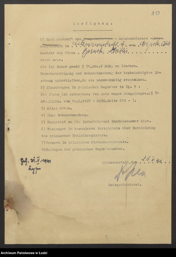 Obraz 12 z jednostki "Boruch Meitlis- sprzedaż węgla"