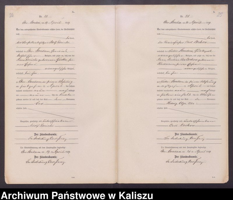 Obraz 16 z jednostki "[Księga urodzeń]"