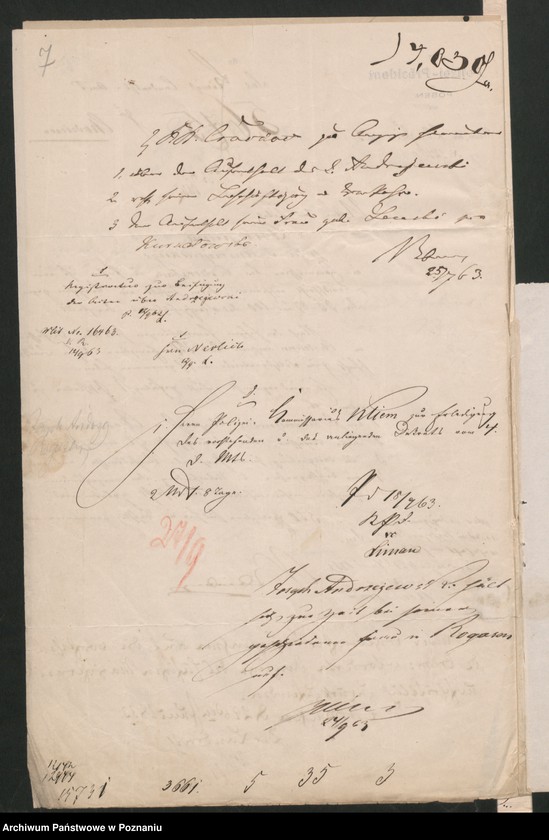 Obraz 11 z jednostki "A. betr. den Literaten Josef Andrzejewski"