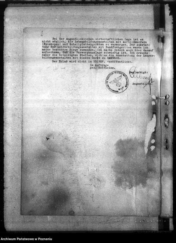 Obraz 6 z jednostki "Ausstattung mit Lehrmitteln der Lehrerbildungsanstalten"