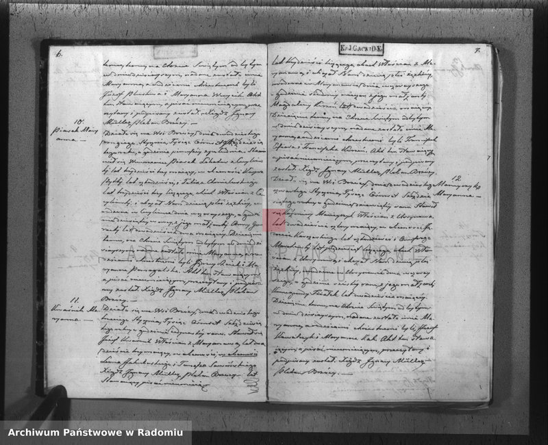 image.from.unit.number "Duplikat akt religijno cywilnych urodzenia, zaślubienia i zeyścia parafii Brzóza na rok 1860"