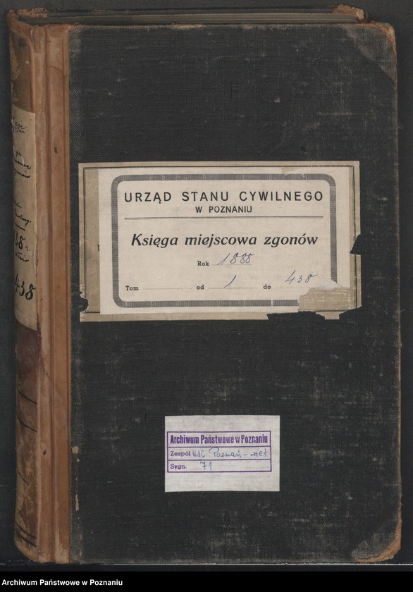 Obraz 2 z jednostki "Księga zgonów"