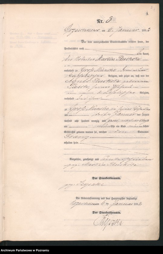 Obraz 6 z jednostki "Księga urodzeń"