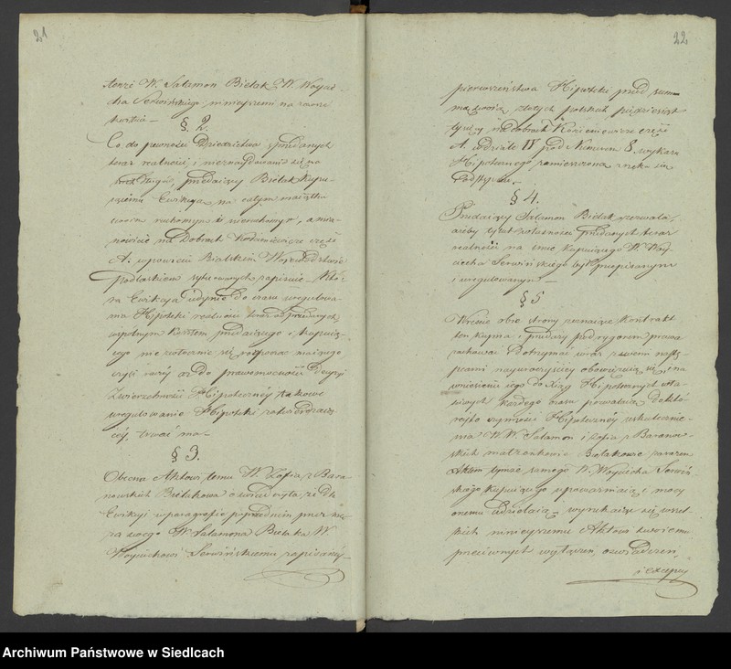 Obraz 15 z jednostki "Księga II Rok 1826 od N 176 do N 332 Adama Chojnackiego Rejenta [Akta notarialne od nr 176 do nr 332]"
