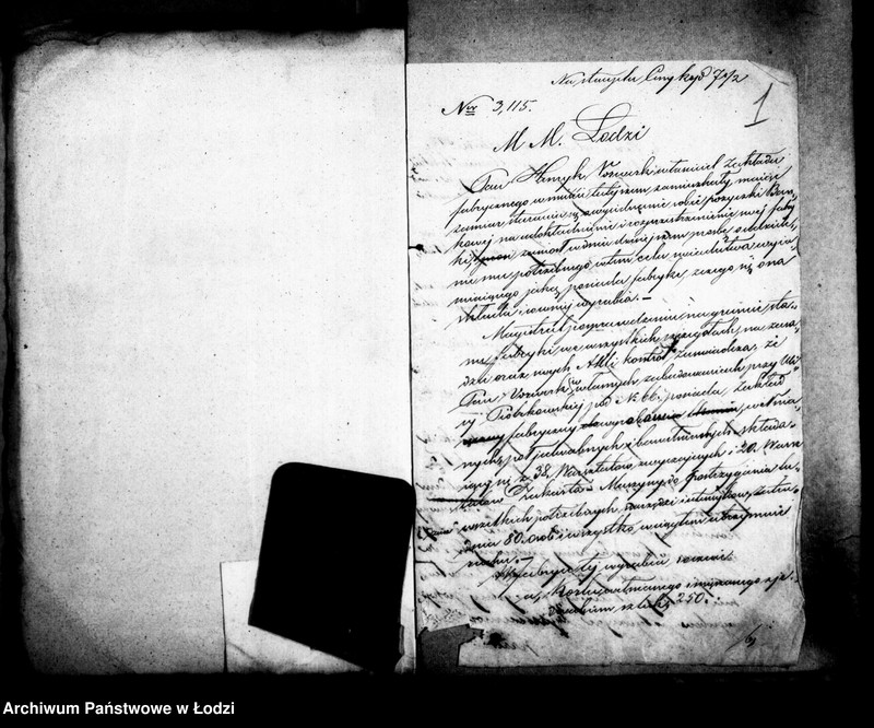 Obraz 6 z jednostki "Akta tyczące się pożyczki budowlanej Pana Henryka Vorwerka"