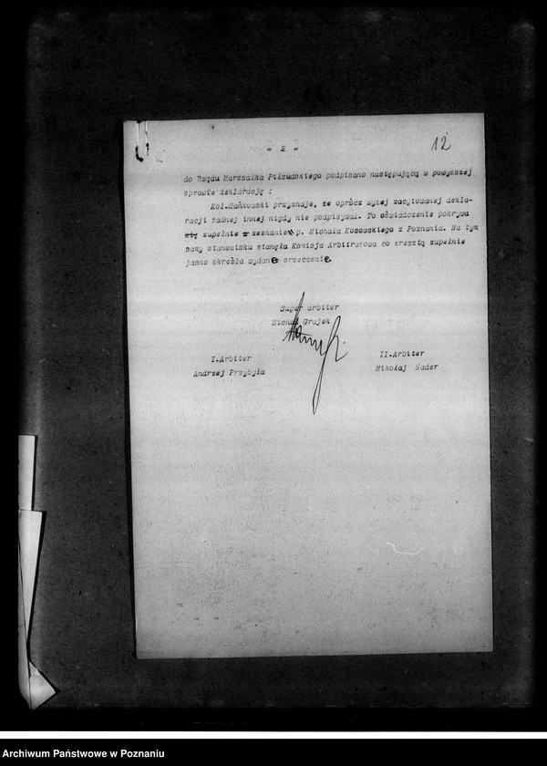 Obraz 16 z jednostki "Sprawa sporna Mańkowski c/a Leśniewski"