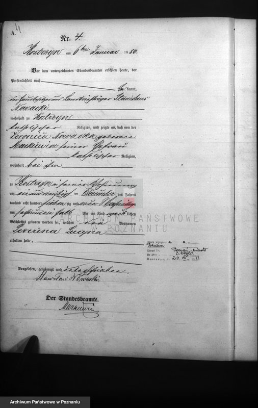 Obraz 6 z jednostki "Księga urodzeń"
