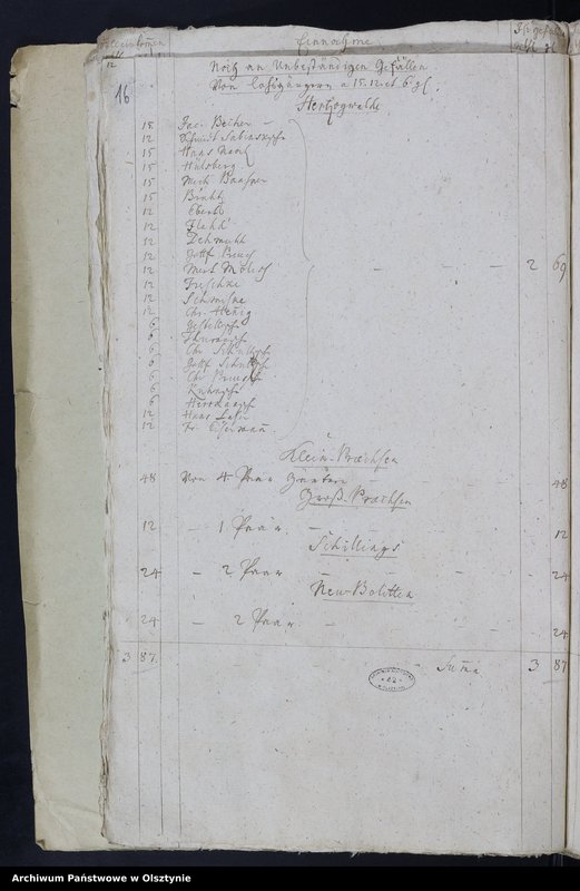 image.from.unit.number "Jahr Kirchen Rechnung der Herzogswaldschen Kirchen aller Einnahme und Ausgabe wie auch Bau-Rechnung"