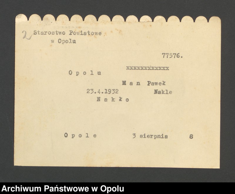 Obraz 4 z jednostki "Arbeitseinsatz und polnische Minderheit"
