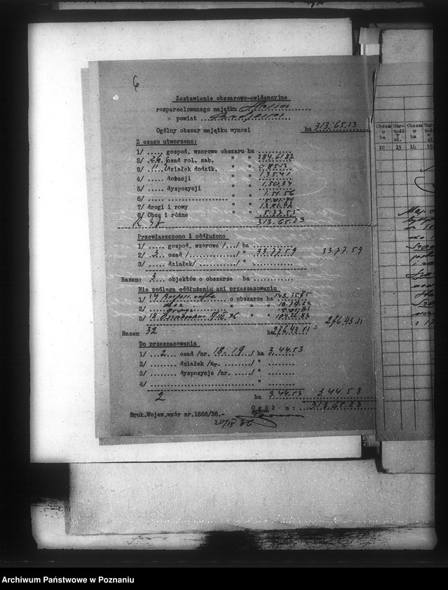 Obraz 10 z jednostki "Operat szacunkowy majątku Ślesin powiatu bydgoskiego"