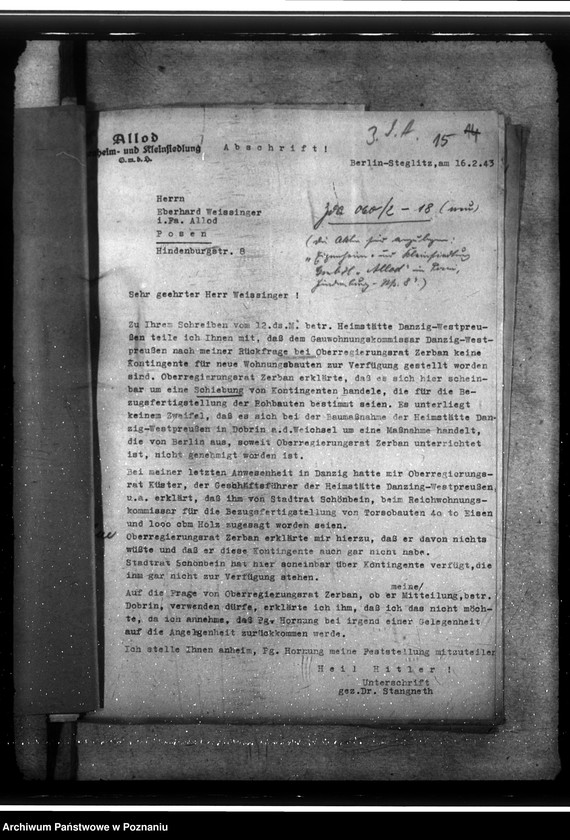 Obraz 19 z jednostki "Polizei - Wohnungen"