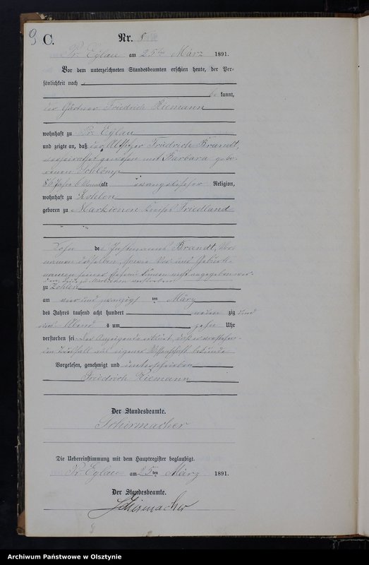 image.from.unit.number "Sterbe-Neben-Register Nr 1 - 23"
