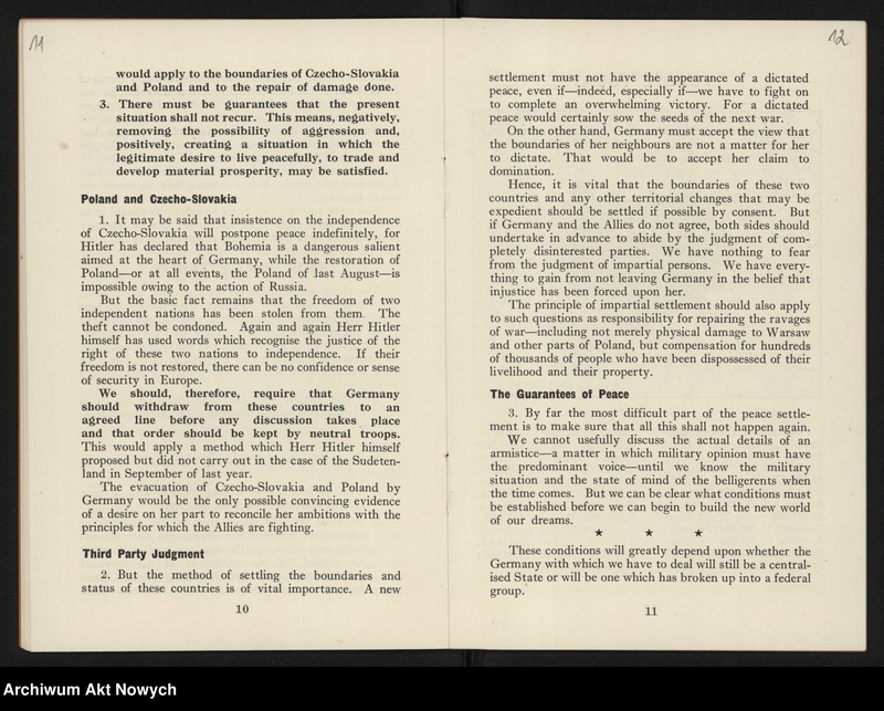 Obraz 9 z jednostki ""Allied War Aias" by Sir Walter Layton (Broszura wydana przez "News Chronicle Publication")"