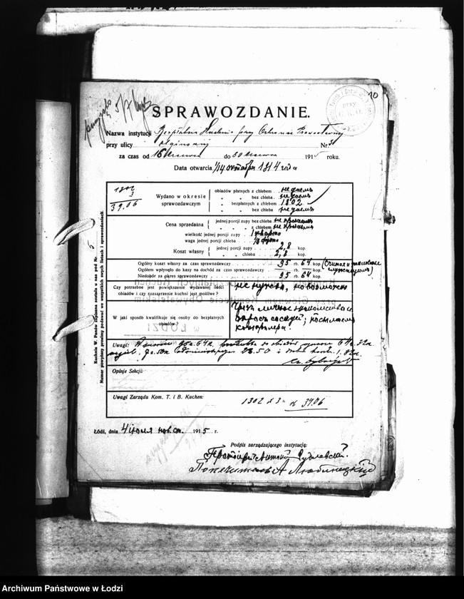 Obraz 18 z jednostki "Sprawozdania Kuchen"