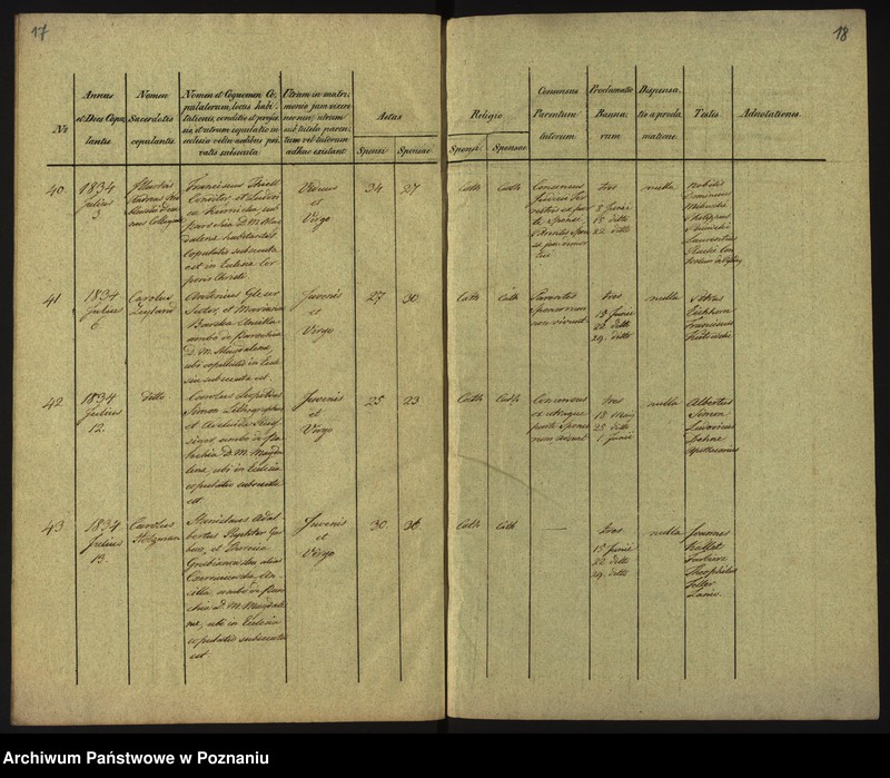 Obraz 12 z jednostki "Księga małżeństw"