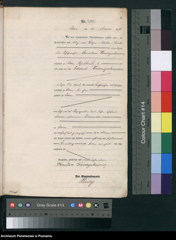 Obraz 4 z jednostki "Księga zgonów t. II"