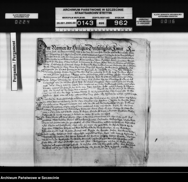 image.from.unit.number "Dorothea geb. V. Puttkamer, Witwe des Nikolaus v. Münchow zu Marsin / Martin v. Kleist zu Dargen: Einweisung in das Leibgeding und Lehngut Möllen."