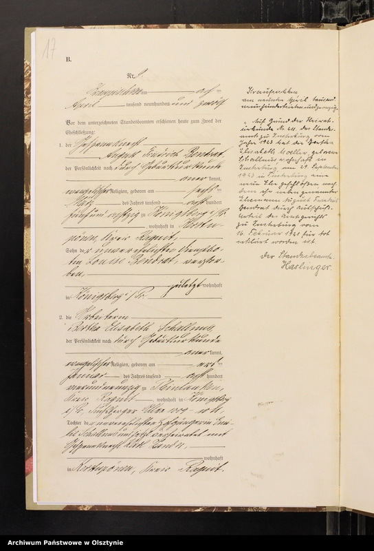 image.from.unit.number "Heiraths-Register/Haupt-Register/Nr 1 - 53"