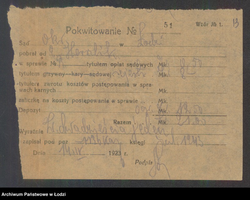 Obraz 15 z jednostki "Zelcer i Glater- handel futrami"