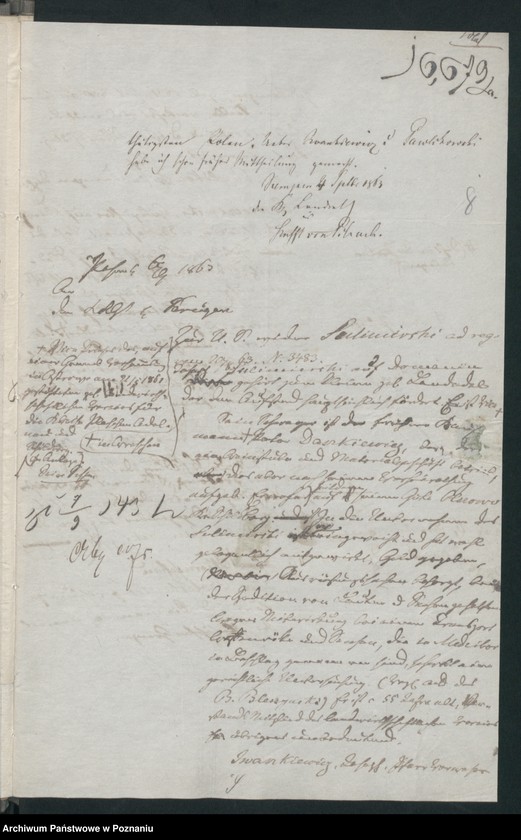 Obraz 13 z jednostki "A. betr. den Gutsbesitzer Joseph von Sulimierski"